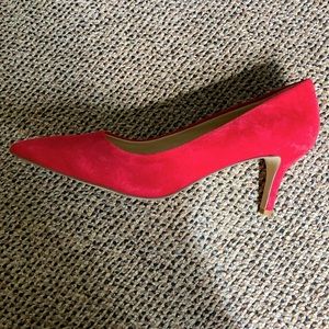 Franco Sarto heels red size 6.5